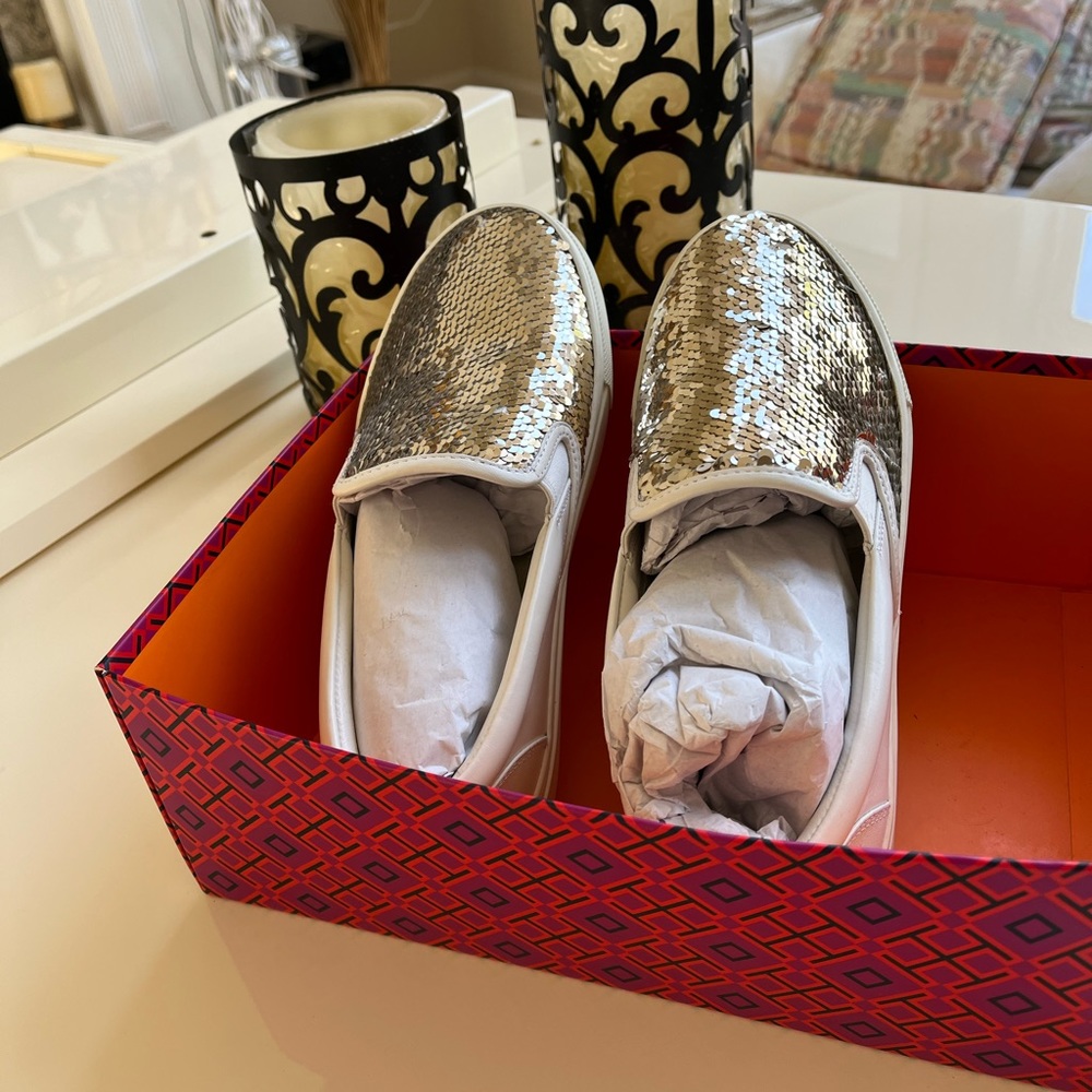 Tory Burch Slip on Sneakers